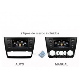 Navidroid® BMW Serie 1 (E81/E82/E87/E88) - Android 4.4.4, GPS, 6.2" HD 1080P, DVD, BT, WI-FI, Quad Core, 16GB, Mirror Link