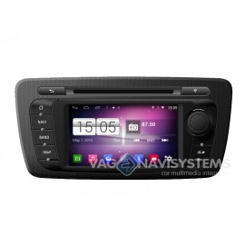 Navidroid® Seat Ibiza (6J) 2008/2012 - Android 4.4.4, GPS, 6.2" HD 1080P, DVD, BT, WI-FI, Quad Core, 16GB, Mirror Link