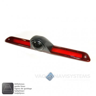 Rear view camera brake light with microphone for Mercedes Sprinter & VW Crafter