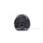 Mando original VAG para luces, sin posición AUTO, acabado en Aluminio - 3C8941431Q