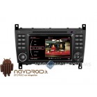 Navidroid® Mercedes 2004/10 Class C, CLC, CLS, G - Android 4.4.4, GPS, 7" HD 1080P, DVD, BT, WI-FI, Quad Core, 16GB, Mirror Link