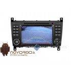 Navidroid® Mercedes 2004/10 Class C, CLC, CLS, G - Android 4.4.4, GPS, 7" HD 1080P, DVD, BT, WI-FI, Quad Core, 16GB, Mirror Link