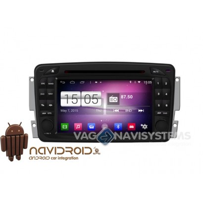 Navidroid® Mercedes 1996/2006 Clase A, C, CLK, E, G, M/ML, SLK, Vaneo, Viano, Vito