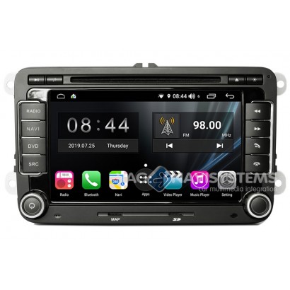 Navidroid® Volkswagen Series Golf, Passat, Tiguan - Android 9.0, GPS, 7" HD 1080P, DVD, BT, WI-FI, Octa Core, 32GB, Mirror Link