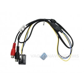 Interface AUX-IN BMW I-bus con Quadlock, 12 pin Quad, AUX