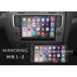 Kit de reequipamiento - Screen Mirroring - Audi, Volkswagen, Seat y Skoda para sistemas MIB