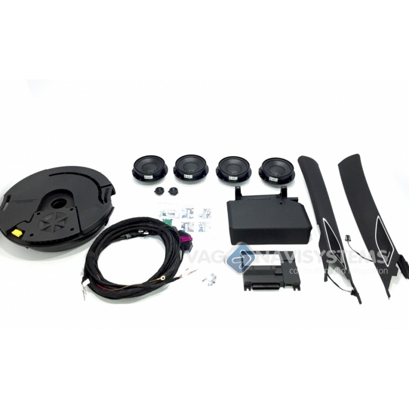 Kit de reequipamiento - sistema de sonido Dynaudio - VW Golf 7 VII (AU) para Discover PRO - 5G0035456