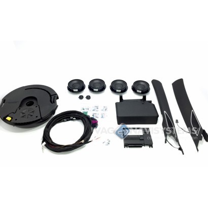 Retrofit set - Dynaudio soundsystem - VW Golf 7 VII (AU) with Discover PRO - 5G0035456