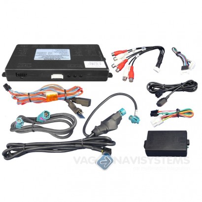 Interface de vídeo v.LiNK 2x vídeo+RVC+RGB entrada - Mercedes Benz NTG4.5-204 Comand Online, Audio 50 APS & Audio 20