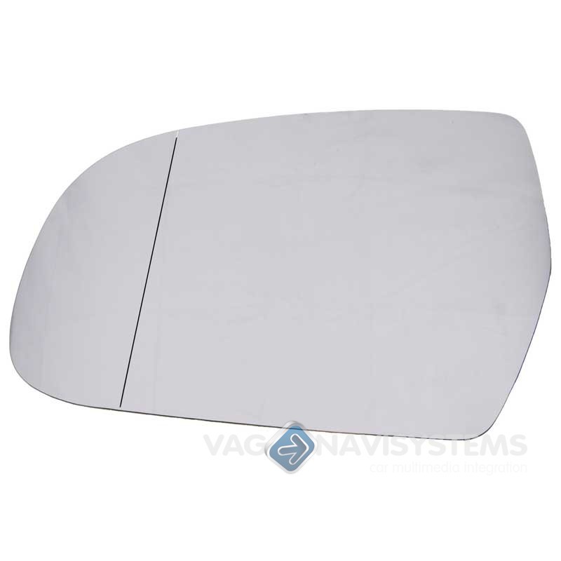 Espejo retrovisor izquierdo con ajuste eléctrico, calefactable y fotosensible con gran angular - Audi A3 (8P), A4 (8K), A5 (8T)