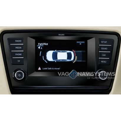 Kit de Reequipamiento - Aparcamiento trasero PDC con OPS - Skoda Octavia III (5E)