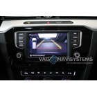 Rear view camera (High) Retrofit kit - Flip badge (emblem) - VW Passat (B8)