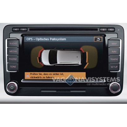 Parking distance control PDC with OPS - Front + rear retrofit - VW Passat (3C/3C8)
