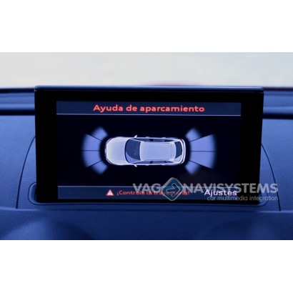Audi Parking System APS+ - PDC Parking distance control - Front + rear retrofit - Audi A3 (8V)