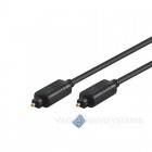 **Cables fibra óptica - de 50cm a 500cm - conector Toslink 5mm