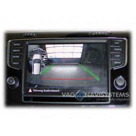 Kit de Reequipamiento - Cámara trasera OEM (logotipo) - VW Polo (6C)