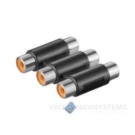 Adapter - RCA - female - female