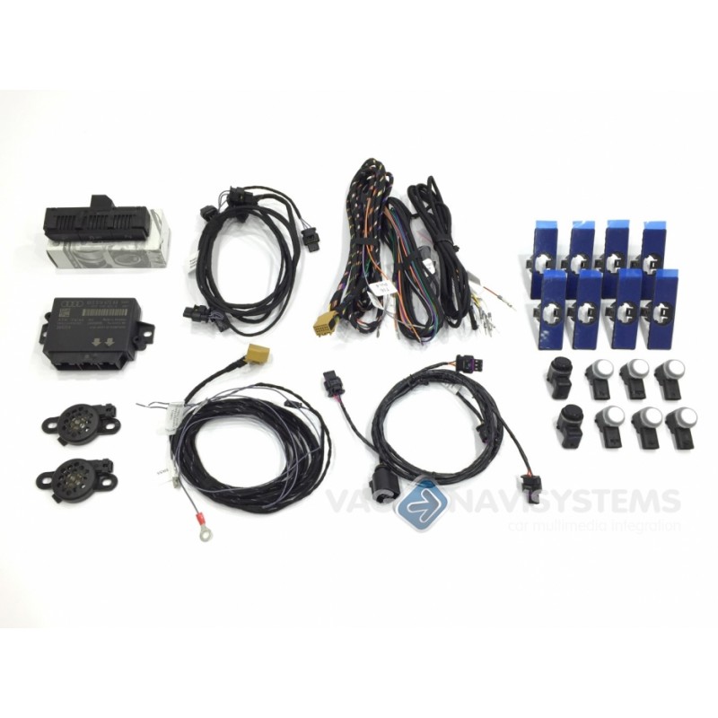 Kit de Reequipamiento - Aparcamiento APS+ - Delantero y trasero - Audi A4 (8K), A5 (8T), Q5 (8R)