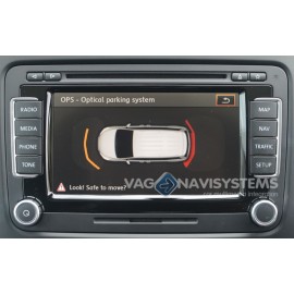 Parking distance control with OPS - Front + rear retrofit PDC - VW Caddy (2K)