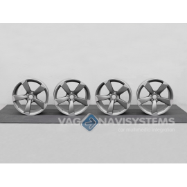 8T0601025 BD - Audi RS5 Rotor Genuine alloy wheels 19'' Titan matte - set of 4 - Audi A5 (8T)
