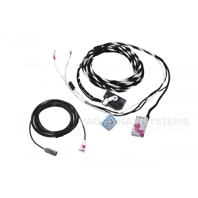 Cable Set - Rear view camera (OEM) - Audi RNS-E A3 8P from 2010