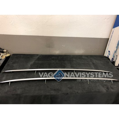 Original Audi Q3 8U Dachreling Barras portaequipajes 8U0860021A 8U0860022A Chrom Reling roof rail