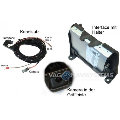 Audi APS Advanced (OEM Rear view camera) - Retrofit kit - Audi A8 (4E) - MMI 2G High