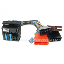 Cableado Adaptador Plug & Play ISO a Quadlock - Audi RNS-E - A4 (8E), A6 (4B), A3 (8P)