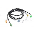 Cableado USB + AUX-IN, compatible con Audi A3/Q2 MIB 2 - Smartphone Interface - Apple Carplay, Android Auto