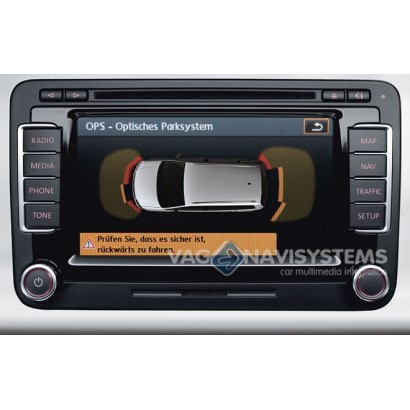 Parking distance control PDC with OPS - Front + rear retrofit - VW Polo (6R)