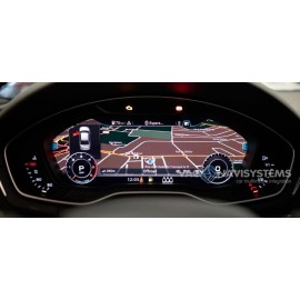 Genuine GPS navigation function retrofit for Audi A4 (F4), A5 (F5) and Q5 (FY) with MIB3 infotainment system