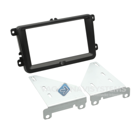 Autoradio 2 DIN mounting frame - Volkswagen, Seat, Skoda