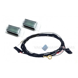 Kit de reequipamiento luces de cortesía delanteras para vehículos Volkswagen