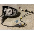 Retrovisor exterior derecho Audi A3 S3 RS3 8Y - 2020+ abatible, eléctrico, calefactable con cámara 360 - 8Y1857410E