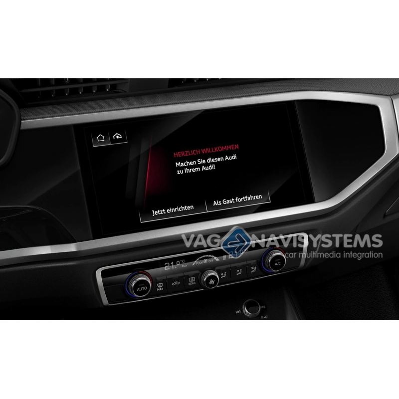 Europe maps & activation 2021 - 2022 - Audi A1 (GB) and Q3 (F3)