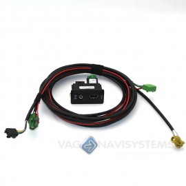 Retrofit kit USB + AUX wiring harness with plug socket for VW MIB 2 - APPCONNECT VW MIB 2