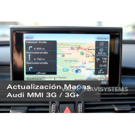 Servicio de actualización de mapas - Audi MMI 3G, MMI3G+, MIB1 High y MIB2 High (Europa 2019/2020)