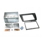 Autoradio 2 DIN mounting frame - Seat Altea 5P / Toledo 5P with mounting plates - Black