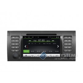 Navidroid® BMW Serie 5 (E39), X5 (E53) - Android 4.4.4, GPS, 7" HD 1080P, DVD, BT, WI-FI, Quad Core, 16GB, Mirror Link