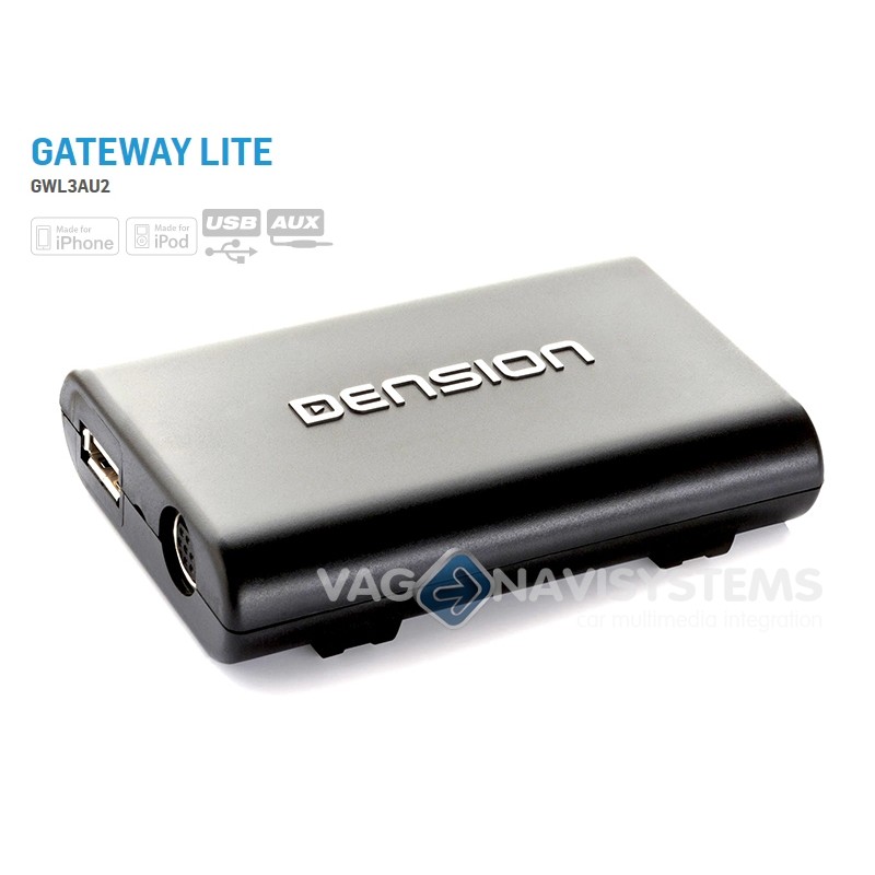 Dension Gateway Lite - GWL3AU2 - Seat (Beta, Scala, Aura) - ISO