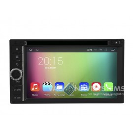 Navidroid® Universal 2DIN VAGB006 - Android 5.1.1, GPS, 6.2" HD, CD/DVD, BT, WI-FI, Quad Core, 16GB, Mirror Link