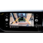 Rear view camera Low - Retrofit - Flip badge (emblem) - VW T-Roc (A11)